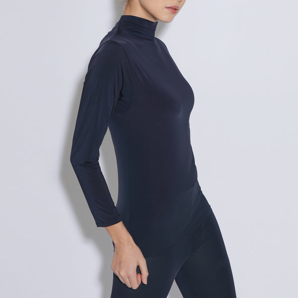 Inner Shirt Long Sleeves Jersey Cooltech Navy