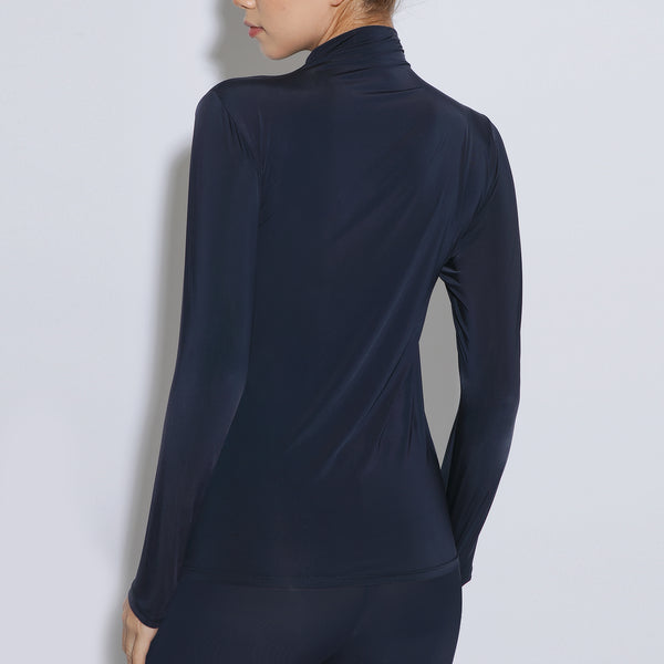 Inner Shirt Long Sleeves Jersey Cooltech Navy