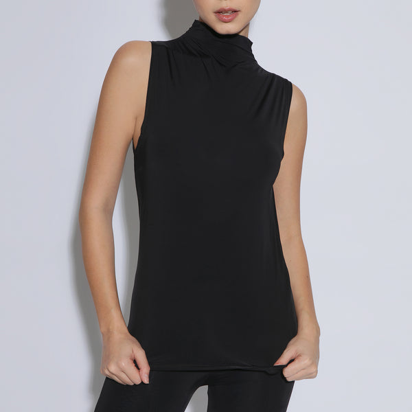 Inner Shirt Sleeveless Jersey Cooltech Black