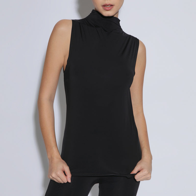 Inner Shirt Sleeveless Jersey Cooltech Black
