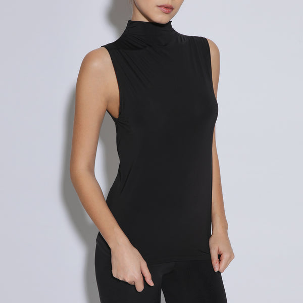 Inner Shirt Sleeveless Jersey Cooltech Black
