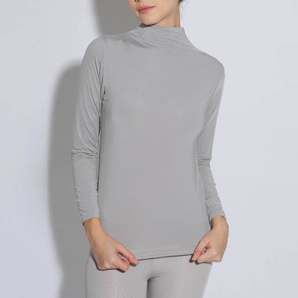 Inner Shirt Long Sleeves Jersey Cooltech Light Grey