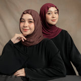 Multiway Easy Scarf Mahogany