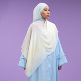 Viscose Gradient Bandana Shawl Daylight