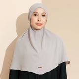 Biyya Instan (Bergo Crinkle) Grey