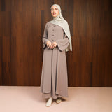 Artha Outer Dress Soft Brown