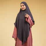 Sara Khimar Bandana Smoke Grey