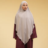 Sara Khimar Bandana Taupe