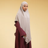 Sara Khimar Bandana Taupe