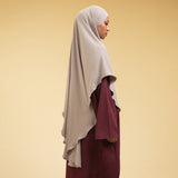 Sara Khimar Bandana Taupe