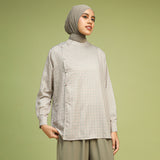 Richa Blouse Olive Bloom L-XL