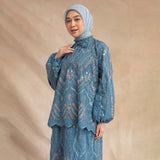 Floure Embroidery Set Steel Blue S-M Series 8