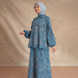 Floure Embroidery Set Steel Blue S-M Series 8