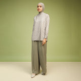 Richa Blouse Olive Petal S-M