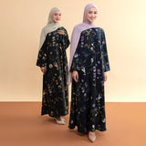Amora Abaya Dress Moon Garden S-M