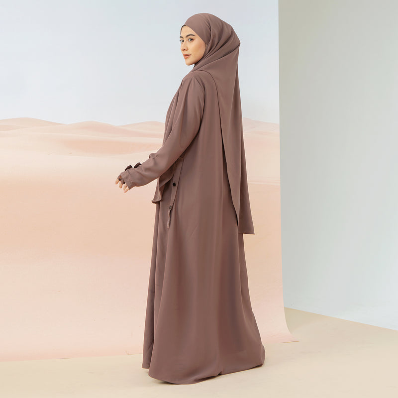 Haza Abaya Set Coffee