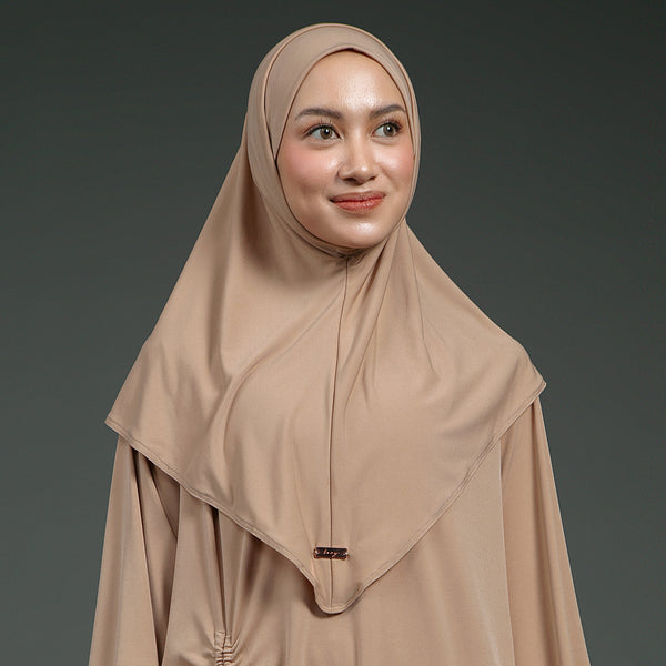 Nuna Instan Hijab Sport Soft Beige