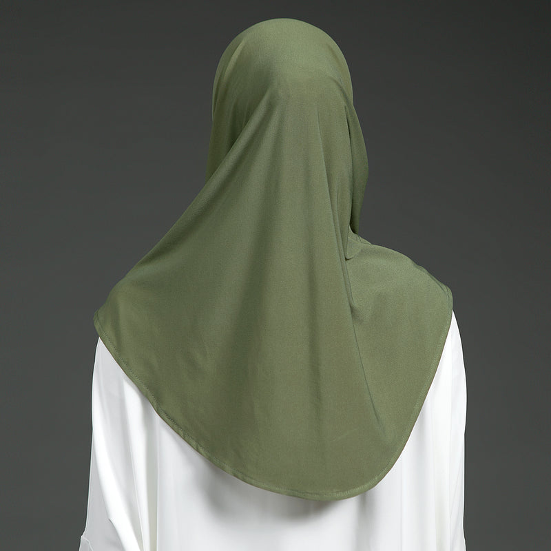 Nuna Instan Hijab Sport Olive Green