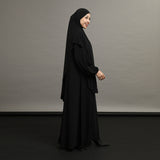 Hafisa Abaya Set Black New Series