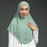 Nuna Instan Hijab Sport Milky Green