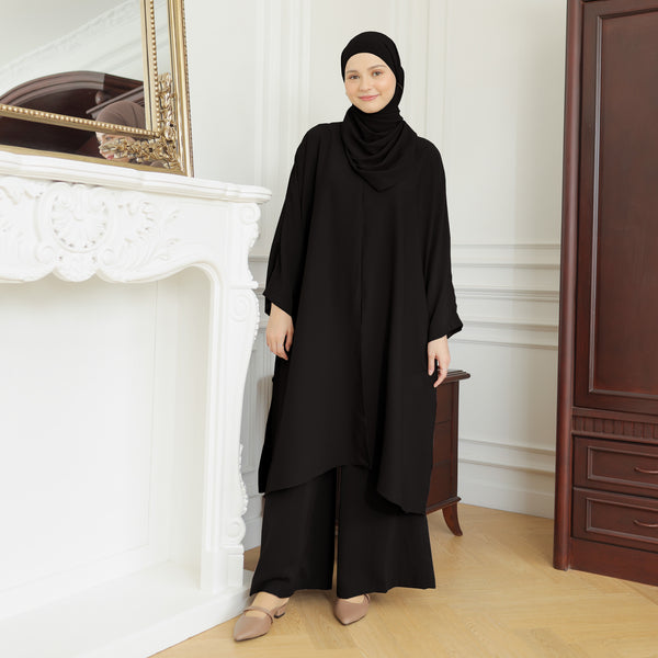 Hanifa Tunik Set Black New