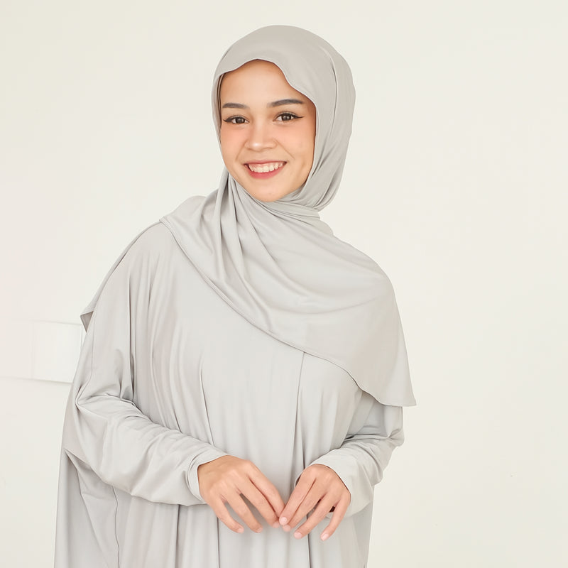 Najma Shawl Light Grey