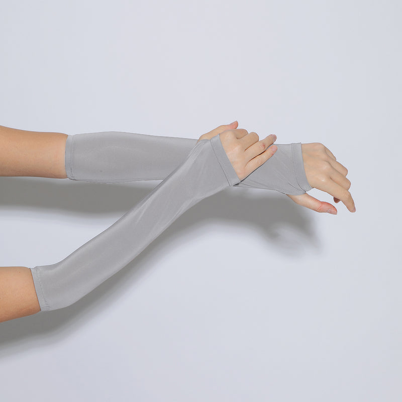 Long Handsock Seamless Jersey Light Grey (Handsock Jersey Cooltech)