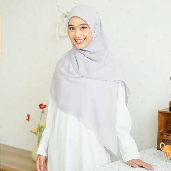 Mima Square Syari (Hijab Segiempat Syari) Lilac