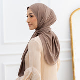 Tana Oval Shawl Hazelnut