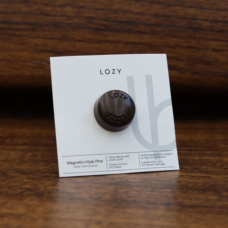 Magnet Pin Signature Circle Type Mahogany Series 2