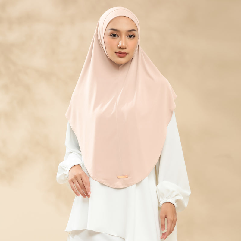 Malay Instan Hijab Lozy x Lesti Nude Cream