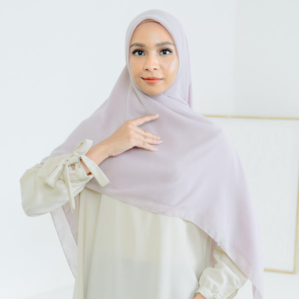 Mima Square Syari (Hijab Segiempat Syari) Purple Blush