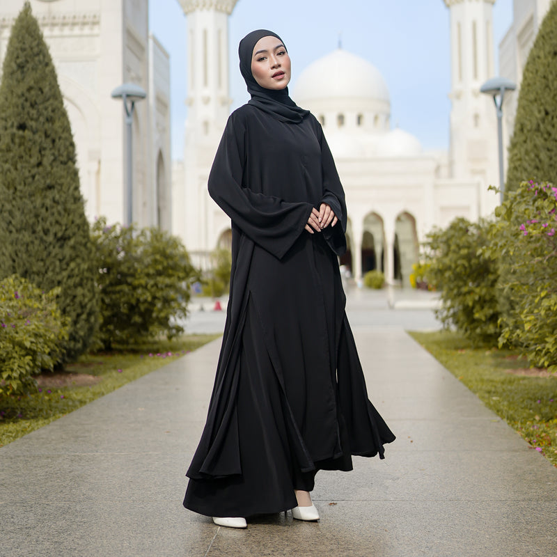 Haura Tunik Set Black
