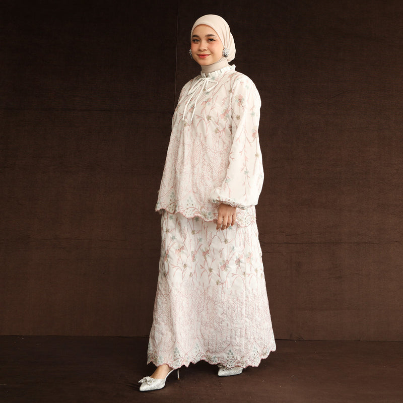 Floure Embroidery Set Snow Blush S-M Series 9