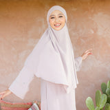 Haiba Abaya Set Soft Beige