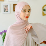 Yora Silk Shawl Soft Pink