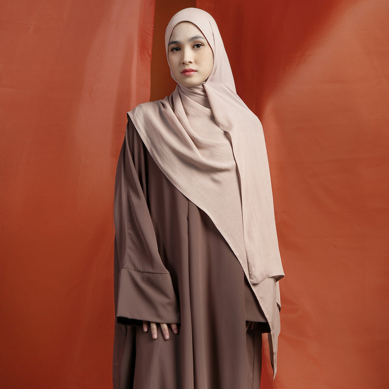 Pashmina Viscose Nour Shawl  Lozy x Lesti Malt Choco New