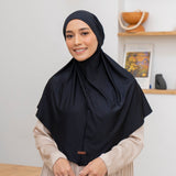 Wafa Instan (French Khimar) Black