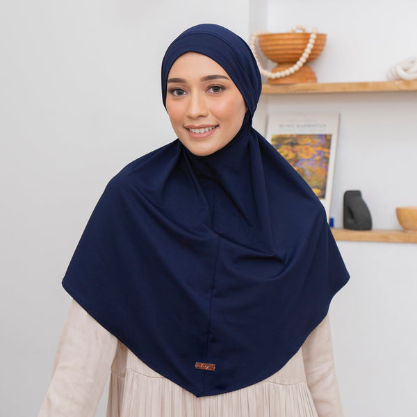 Wafa Instan (French Khimar) Navy