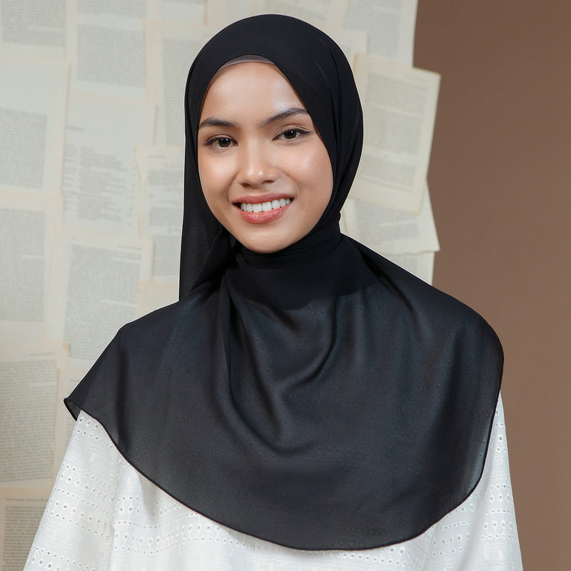 Oval Shawl Lozy x Lesti Black