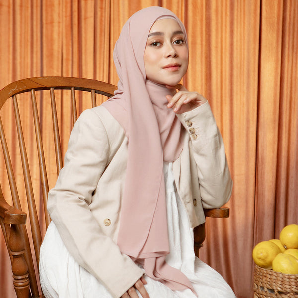 Oval Shawl Lozy x Lesti Soft Pink