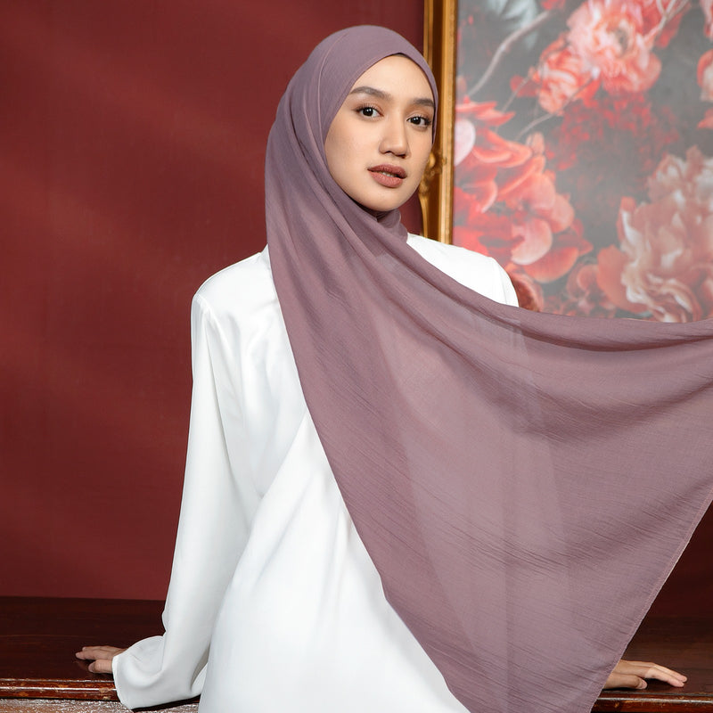 Mima Shawl Dusty Purple