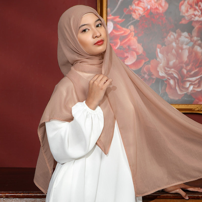 Mima Shawl Baby Malt Choco New