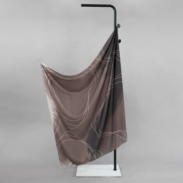Aurel Scarf Exclusive Pattern Woodland Taupe Series 1