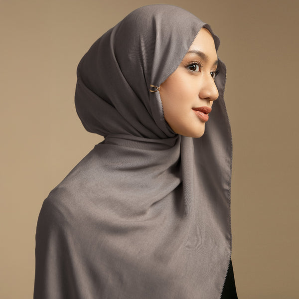 Viscose Eyelash Shawl Natural
