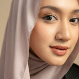 Viscose Eyelash Shawl Malt Choco