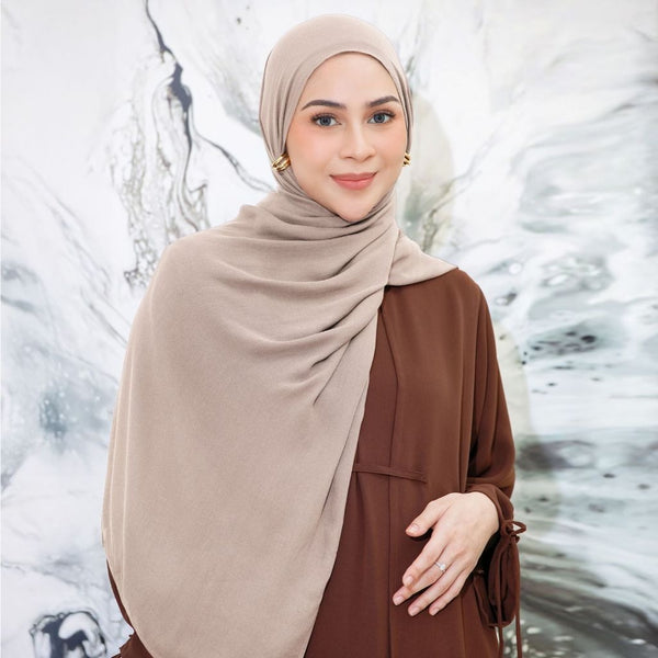 Pashmina Viscose Nour Shawl  Lozy x Lesti Machiato New