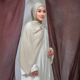 Viscose Linen Highlight Almond Milk