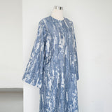Sora Denim Dress Jackuard Light Blue
