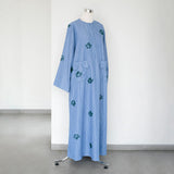 Sora Denim Dress Ruffle Light Blue